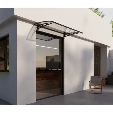 auvent entrée maison metal 270x100 cm