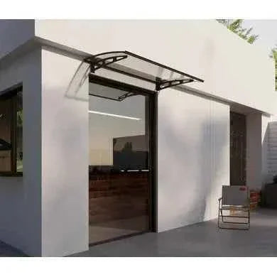 auvent pour maison moderne metal 120 x 80cm