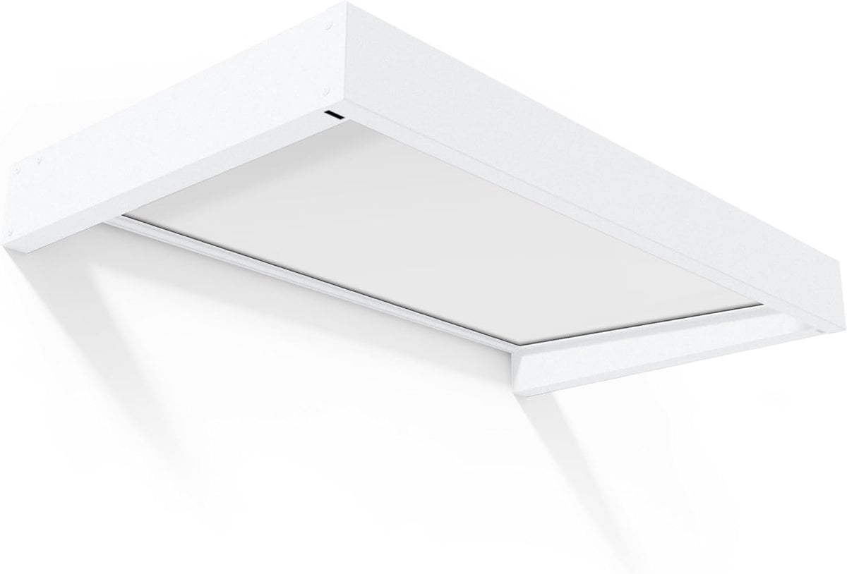 marquise porte d'entrée moderne - 160 x 95 x 17cm