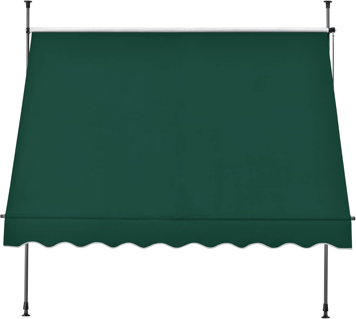 auvent terrasse 200x120cm vert imperméble