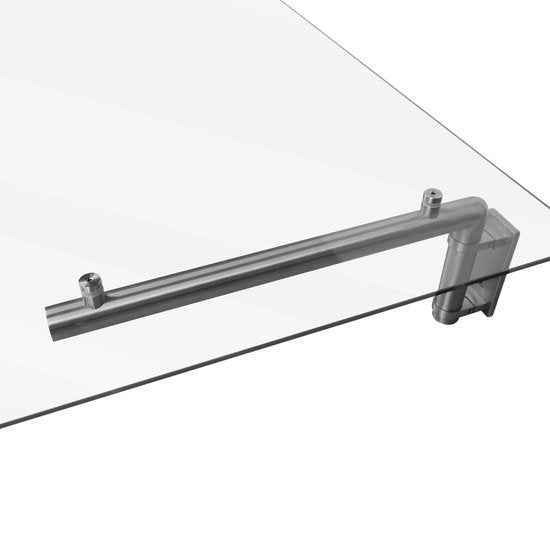 marquise en verre moderne 144cm x 80cm