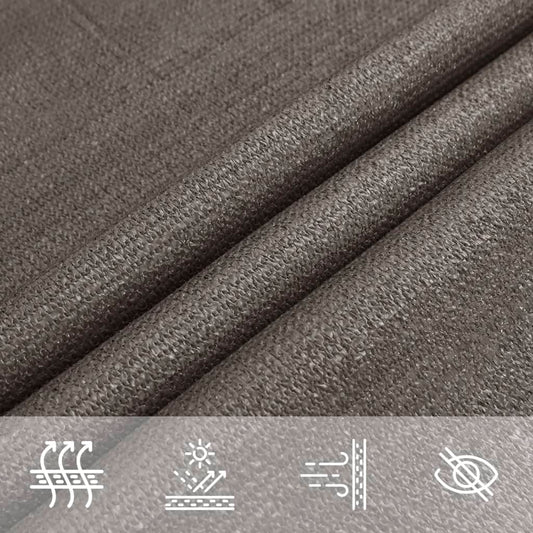 Voile d'ombrage rectangulaire anthracite