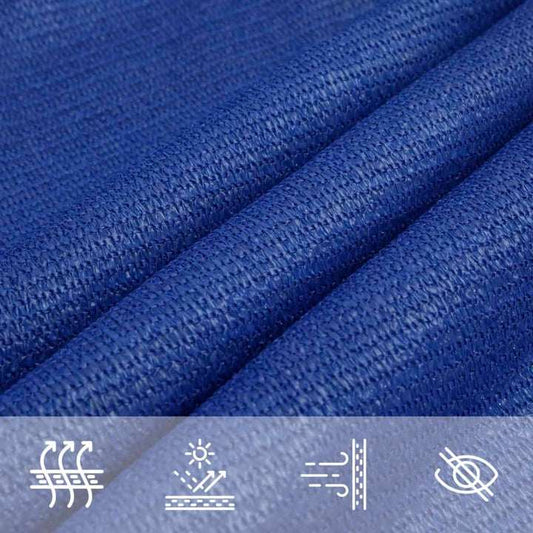 Voile D'ombrage trapeze Bleu respirant