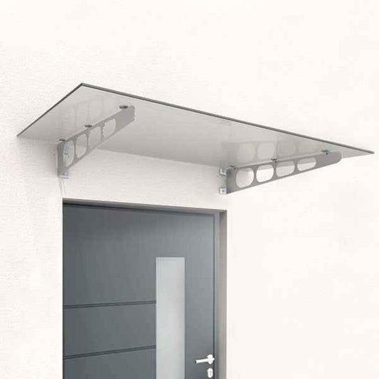 marquise en verre 140 x 90 cm