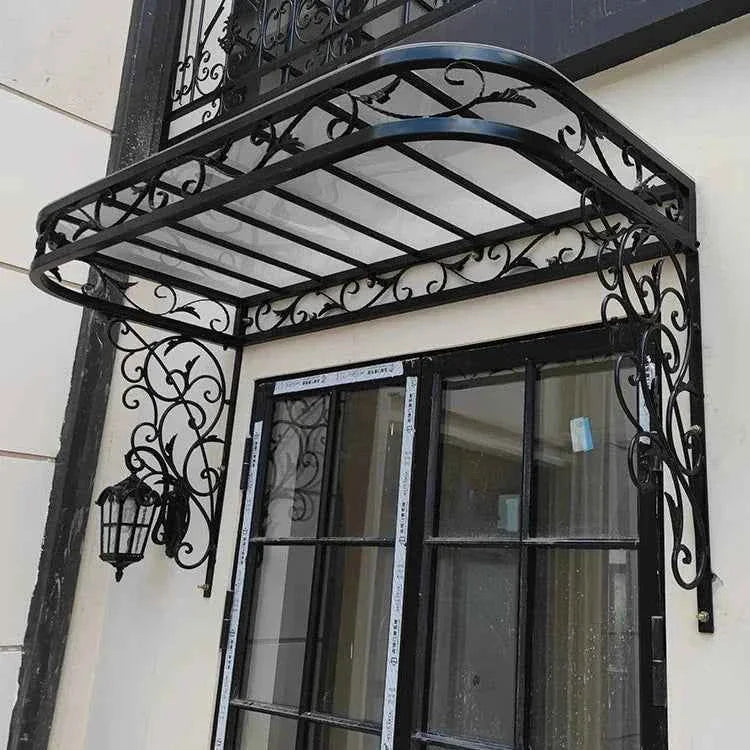 auvent marquise fer forgé 170x80cm