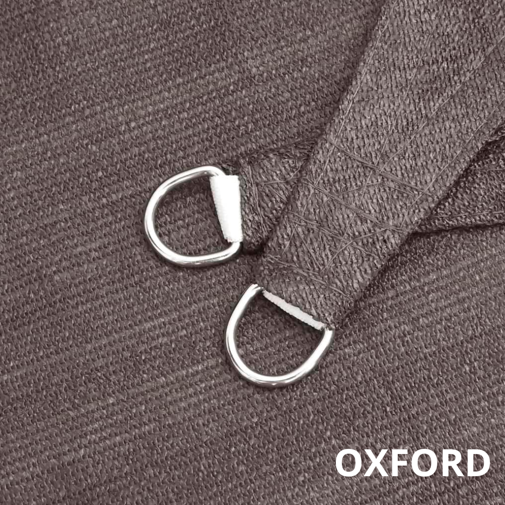 Voile d'ombrage triangulaire gris