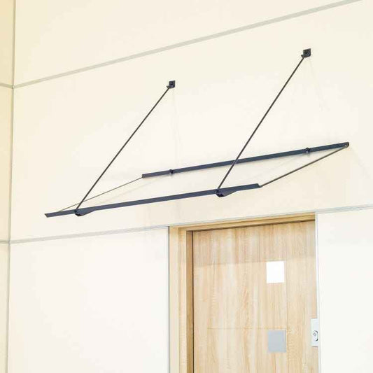 marquise polycarbonate l.120 x H.71 x P.70 cm