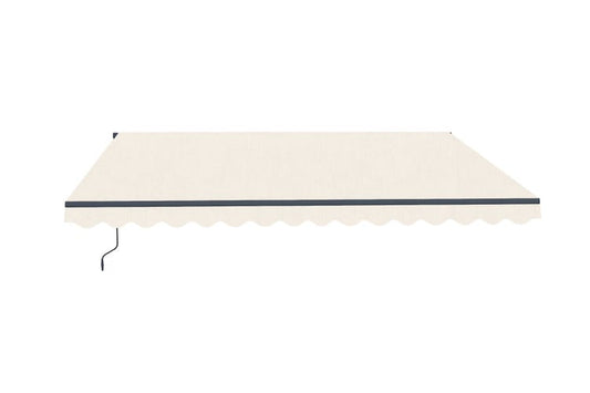 store banne manuel 4x3 - Toile premium 320g/m2 Beige