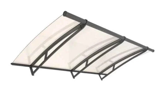 auvent de maison moderne metal 190x95 cm