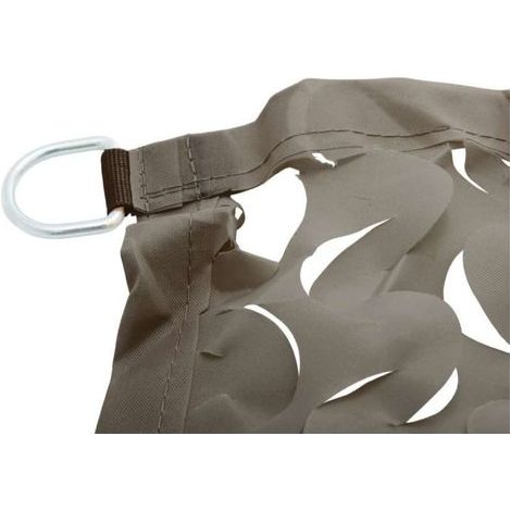 Toile d'ombrage rectangulaire design camouflage 120g/m²