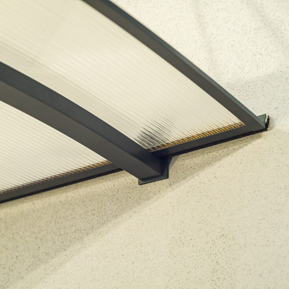 marquise moderne design ALU anthracite Turkus Xl 197x82