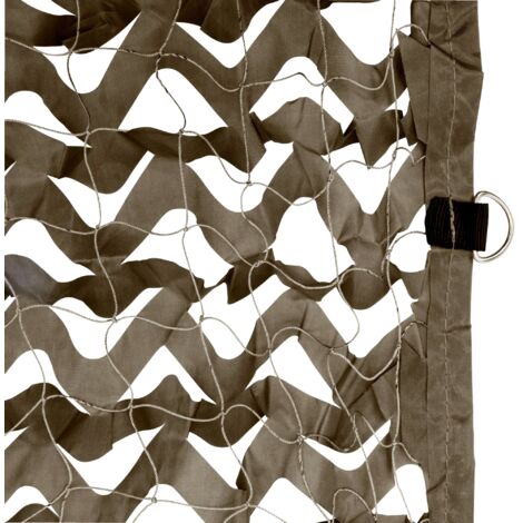 Toile d'ombrage rectangulaire taupe 120g/m² - 3x4m
