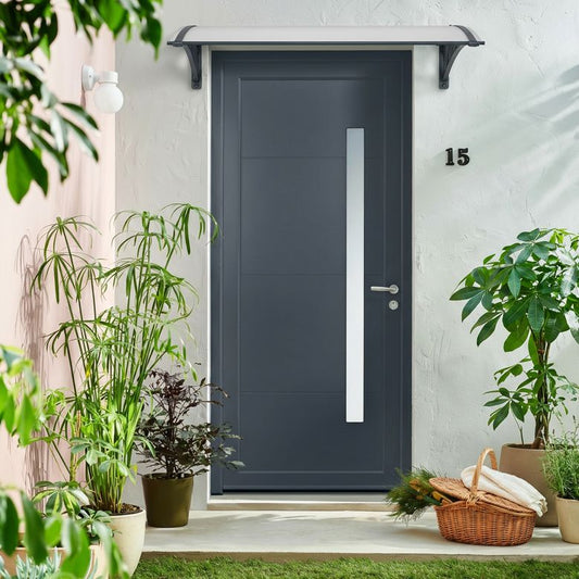 auvent de porte 100X60cm