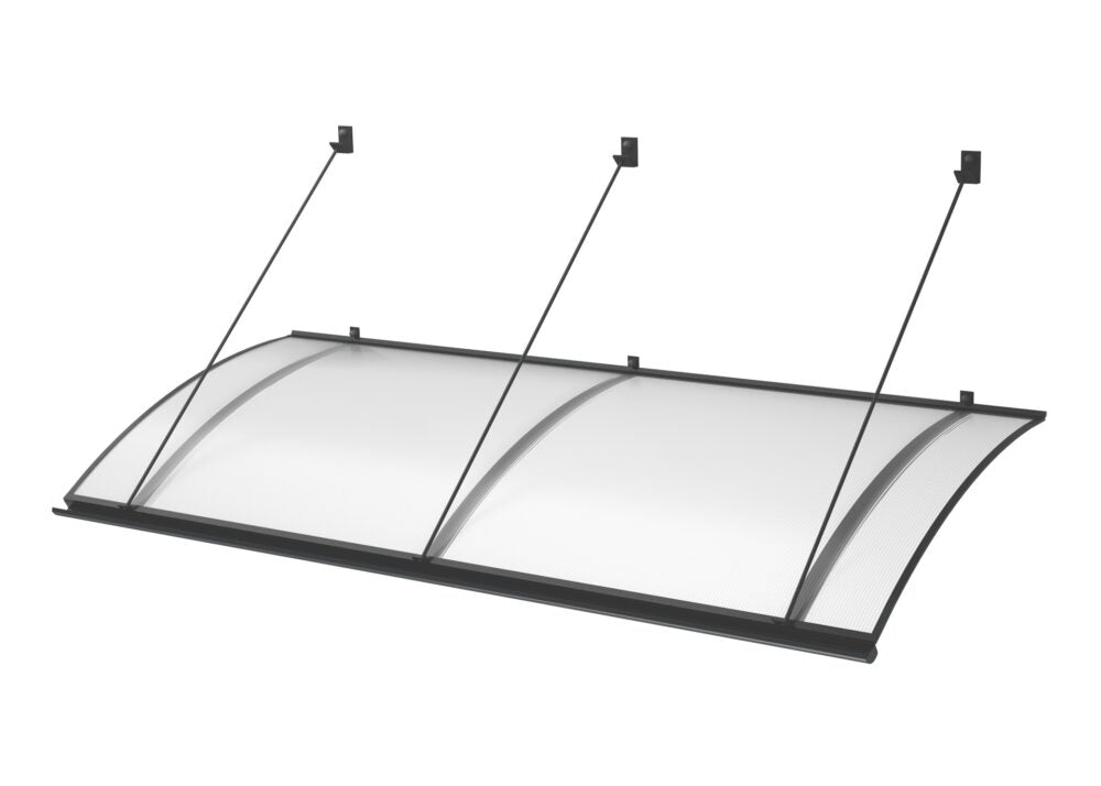 marquise moderne design ALU anthracite Turkus Xl 197x82