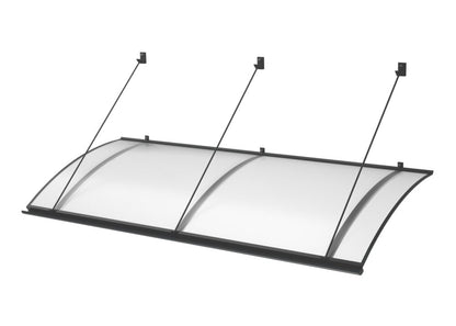 marquise moderne design ALU anthracite Turkus Xl 197x82