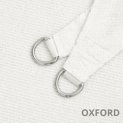 Voile d'ombrage triangulaire blanc