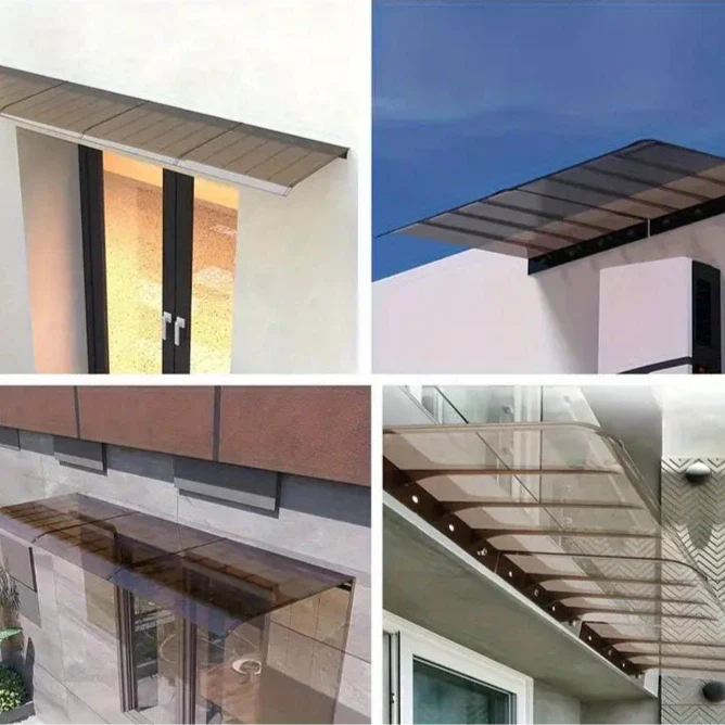 marquise dessus de porte 50x40cm