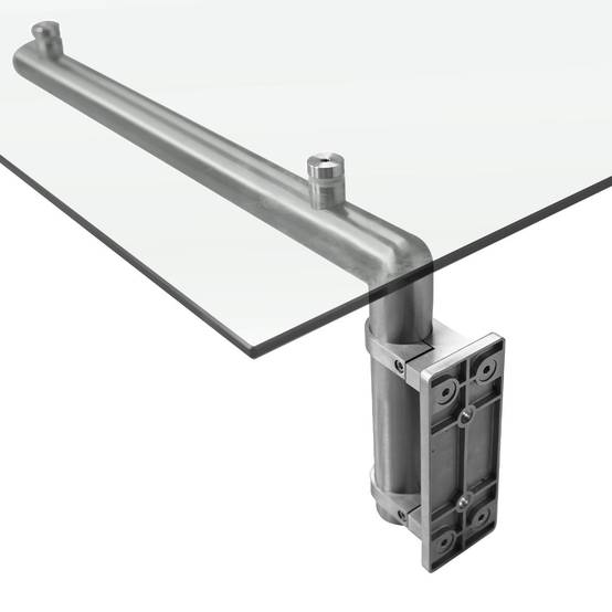 marquise en verre moderne 144cm x 80cm