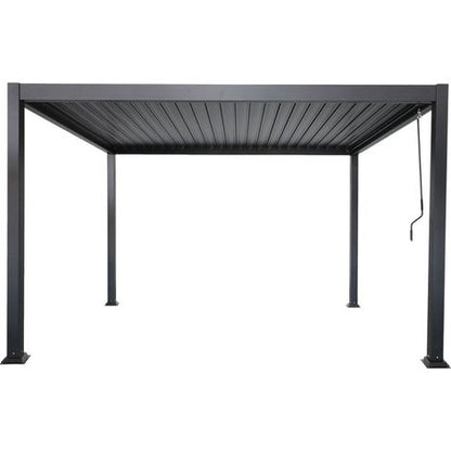 Pergola bioclimatique aluminium 4x3 m pergola jardin terrasse lames orientables