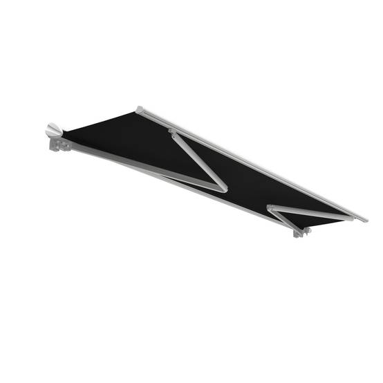 stores bannes manuels sans coffre gris 3 x 2,5 m