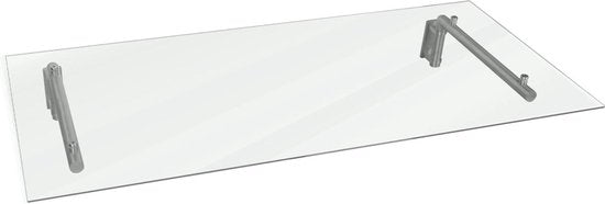 marquise en verre moderne 144cm x 80cm