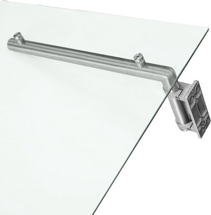 marquise en verre moderne 144cm x 80cm