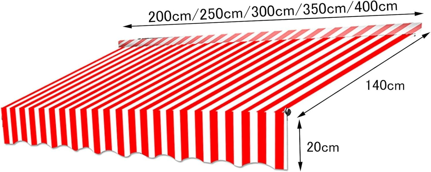 auvent balcon sans percage 200 à 400cm