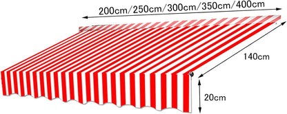 auvent balcon sans percage 200 à 400cm