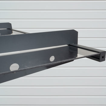 marquise de porte moderne West gris Anthracite 120x80 cm