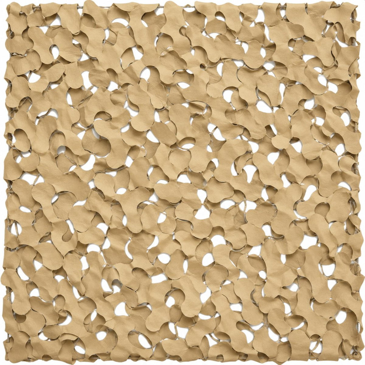 Filet de camouflage rectangulaire sable