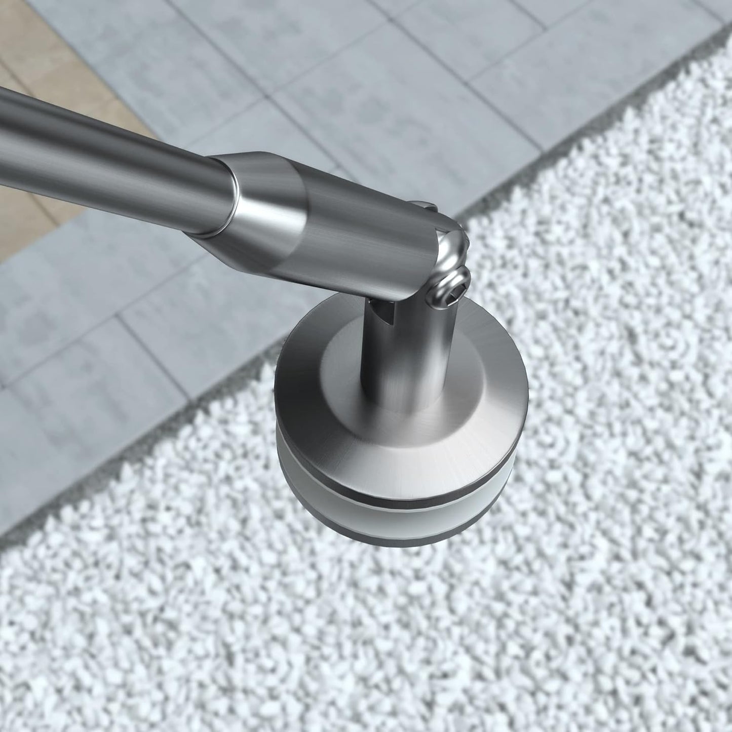 marquise de porte en verre 200x75cm