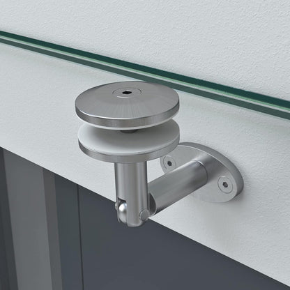 marquise de porte en verre 200x75cm