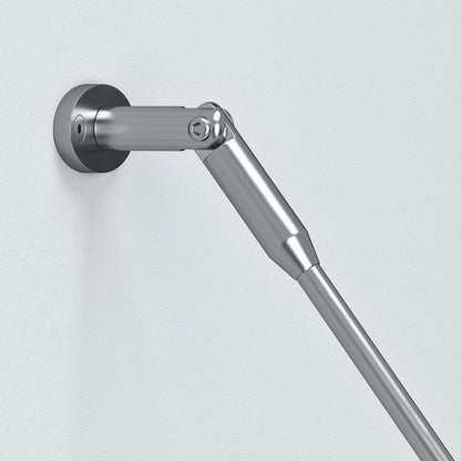 marquise de porte en verre 200x75cm