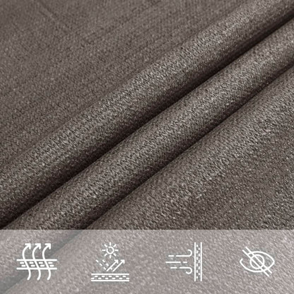 Voile d'ombrage rectangulaire anthracite