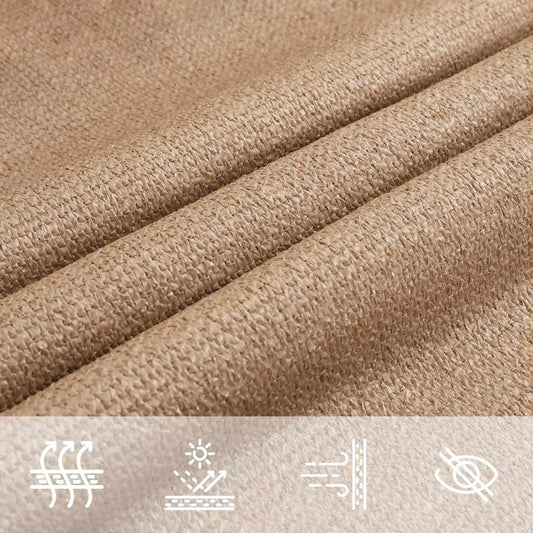 Toile d'ombrage Rectangulaire Taupe