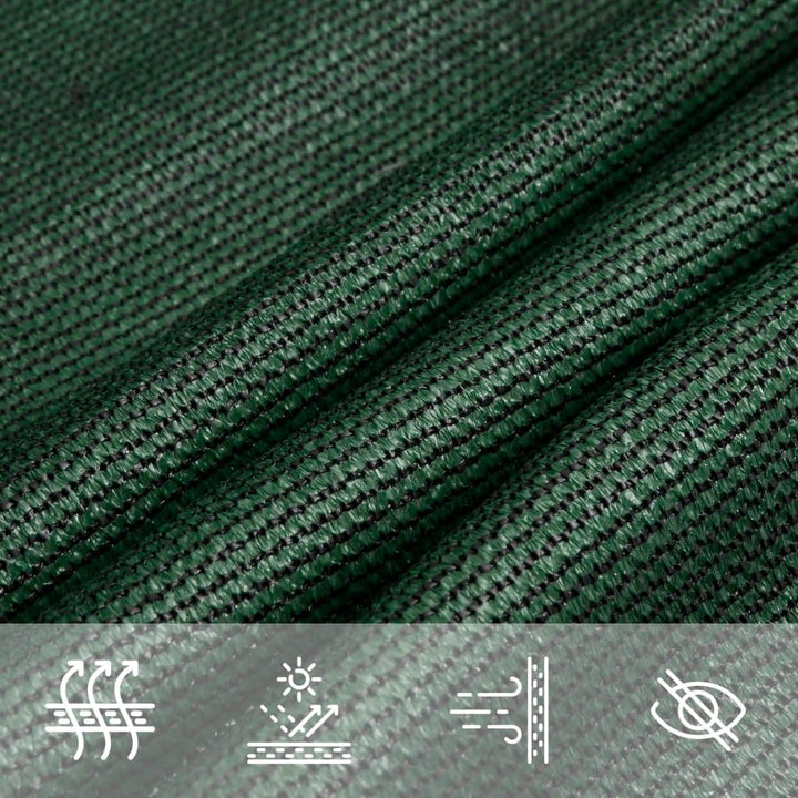 Voile d’ombrage rectangulaire respirante - Vert