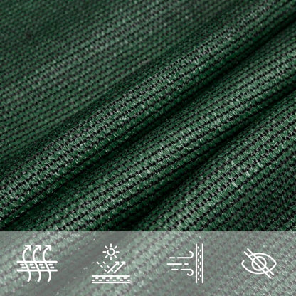 Voile d’ombrage rectangulaire respirante - Vert