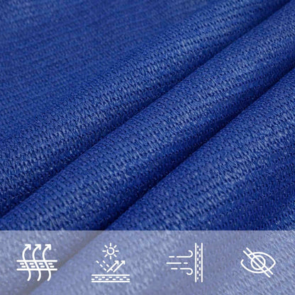 Voile D'ombrage Carré Bleu respirant