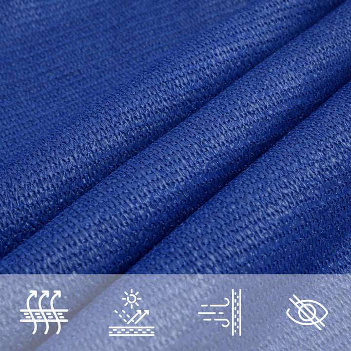 Voile d'ombrage triangulaire bleu marine