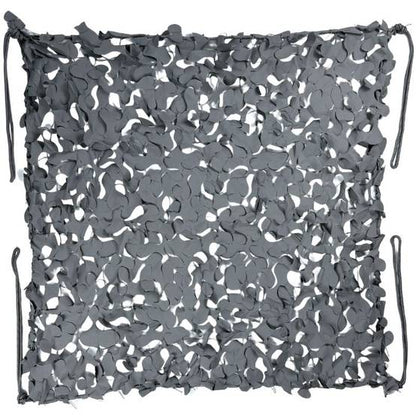 Filet de camouflage rectangulaire gris