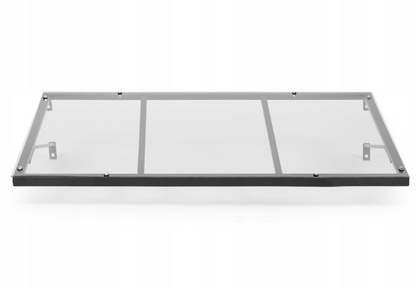 marquise porte moderne ALU 140x90 cm, UV protection