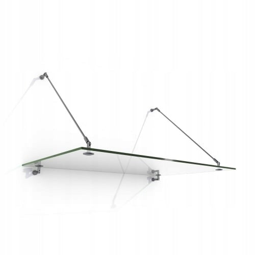 marquises en verre Door en Inox