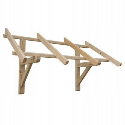 auvent en bois VARSAVIA 140x82 cm