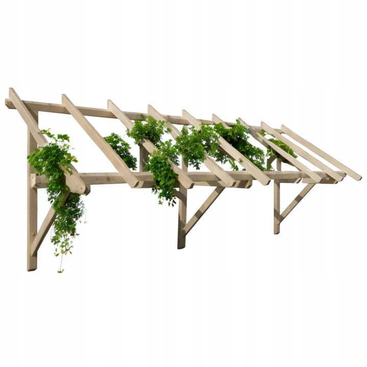 marquise en bois Balcony 310x280 cm