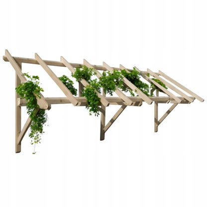 marquise en bois Balcony 310x280 cm