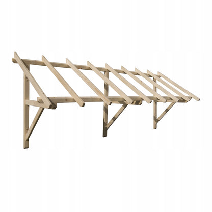 marquise en bois Balcony 310x280 cm