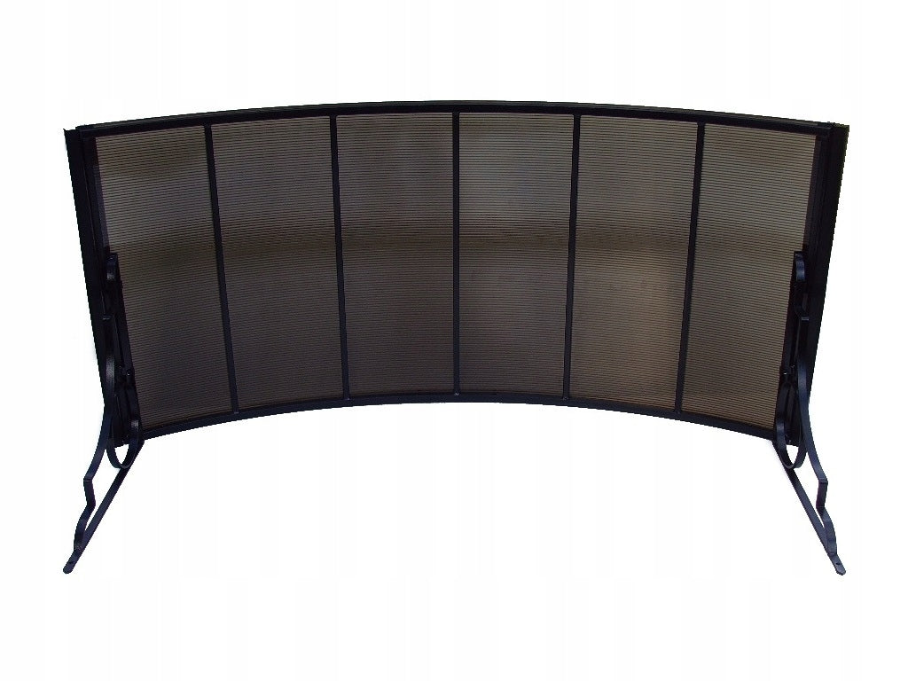 auvent fer forge 170x80x25 cm