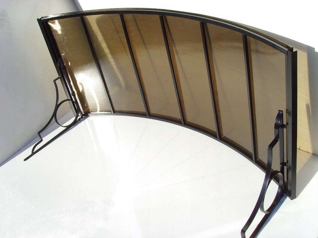 auvent fer forge 170x80x25 cm