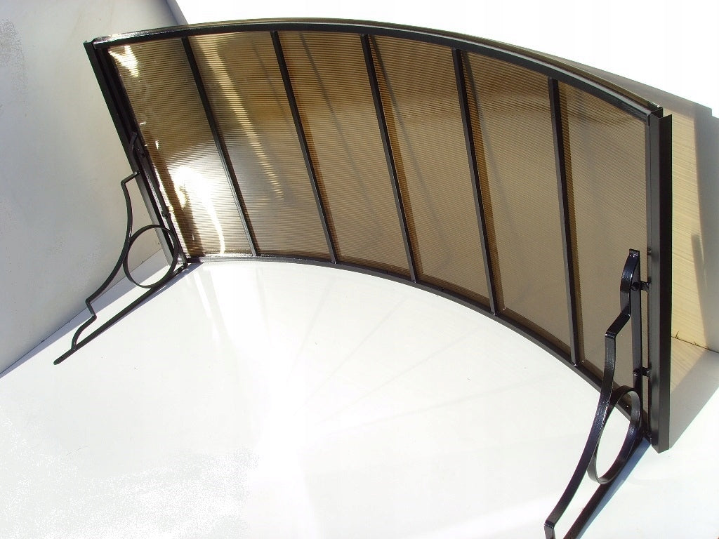 auvent fer forge 170x80x25 cm
