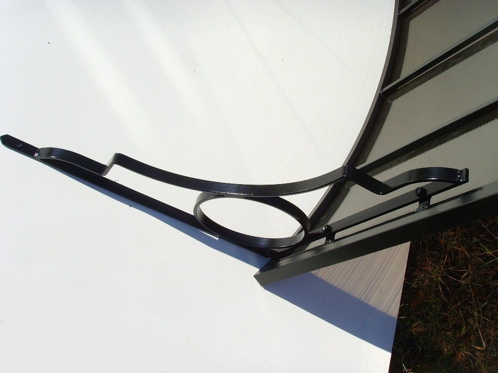 auvent fer forge 170x80x25 cm
